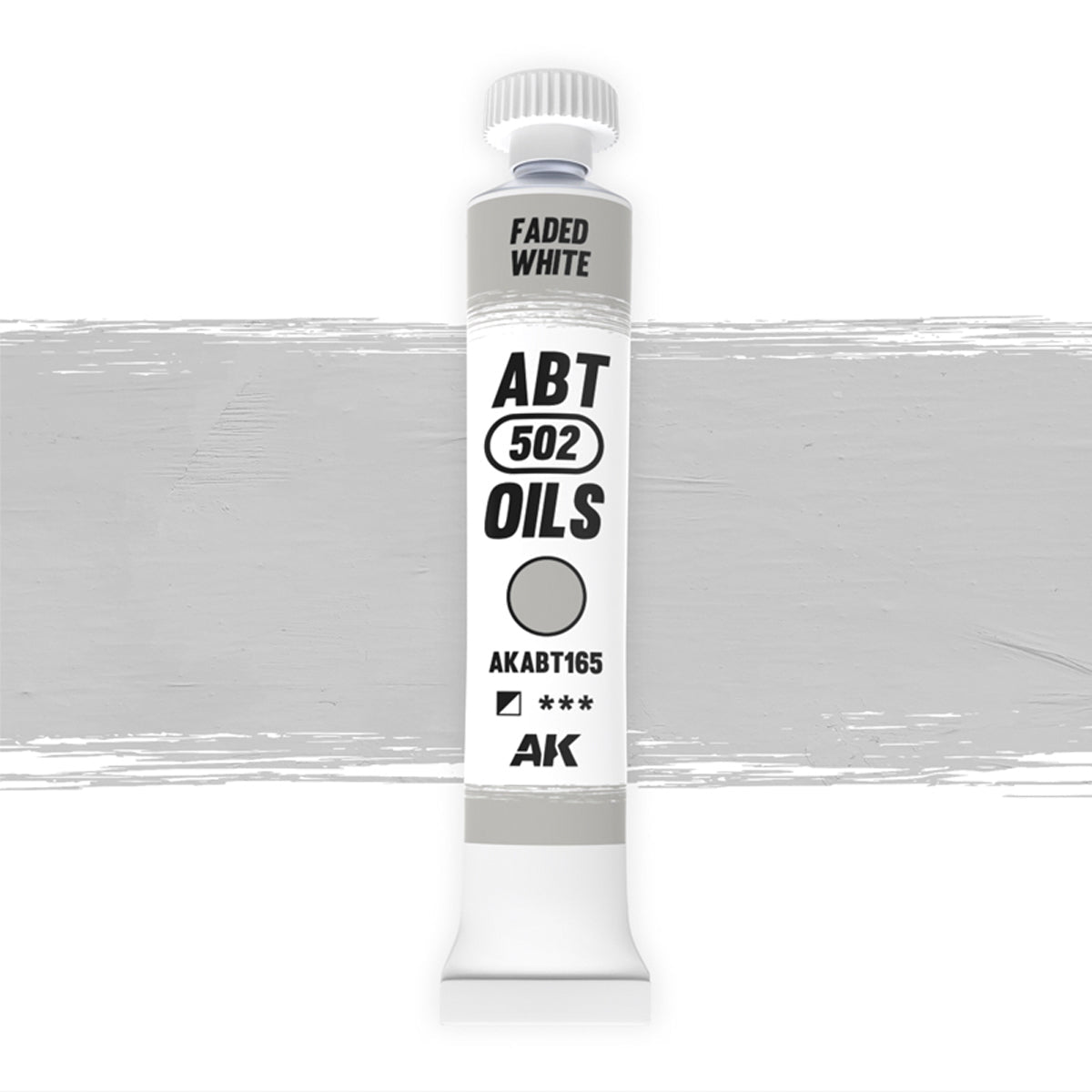 Abteilung 502 oil paint Faded White for model weathering