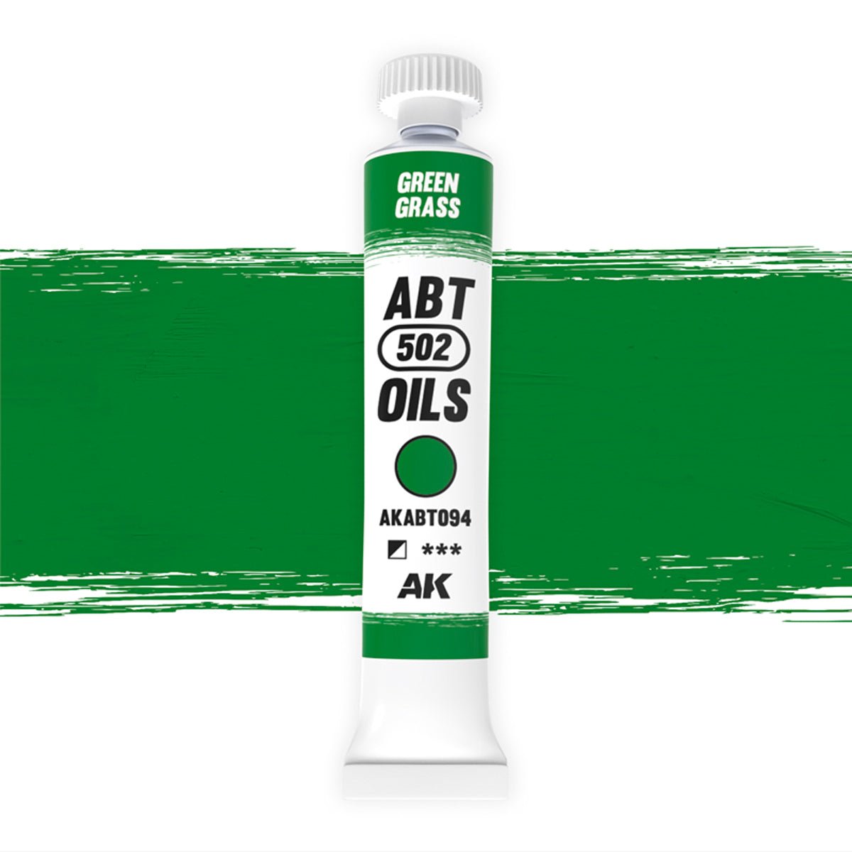 Abteilung 502 oil paint Green Grass for model weathering