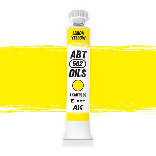 Abteilung 502 oil paint Lemon Yellow for model weathering