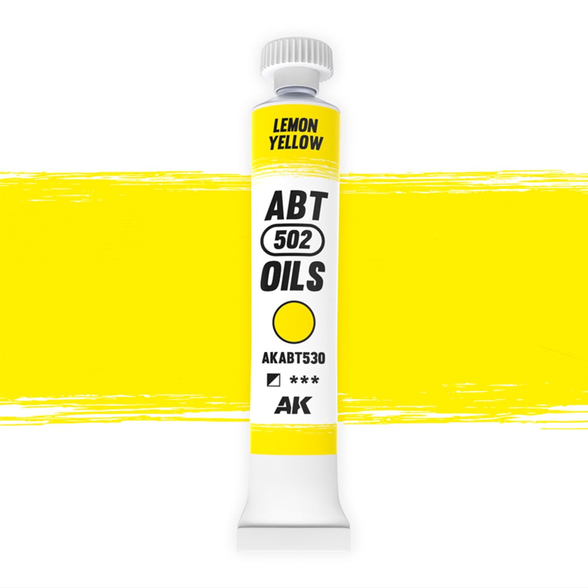 Abteilung 502 oil paint Lemon Yellow for model weathering