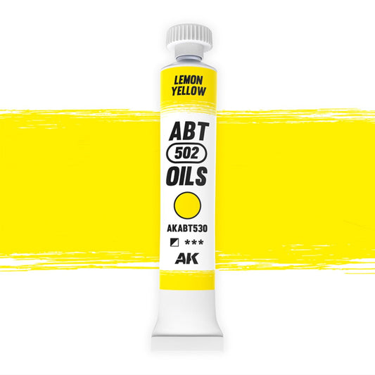 Abteilung 502 oil paint Lemon Yellow for model weathering