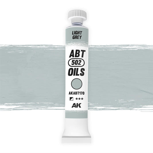 Abteilung 502 oil paint Light Grey for model weathering