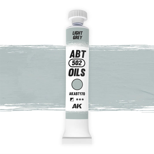 Abteilung 502 oil paint Light Grey for model weathering