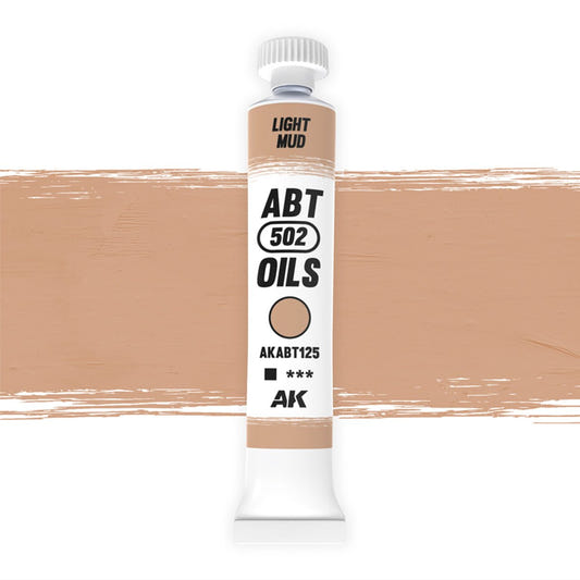 Abteilung 502 oil paint Light Mud for model weathering