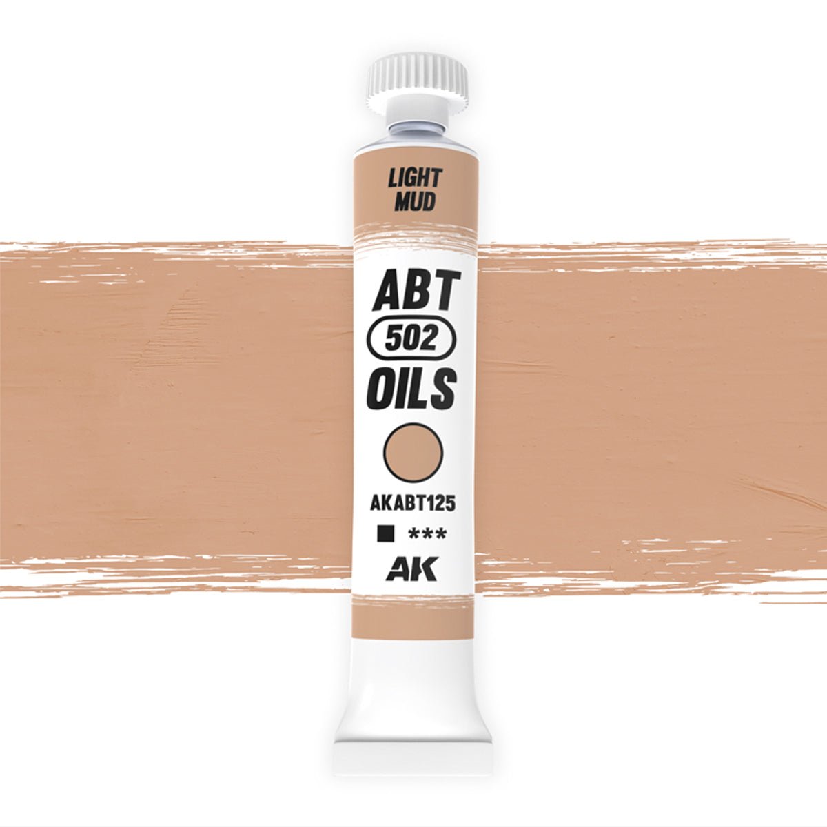 Abteilung 502 oil paint Light Mud for model weathering