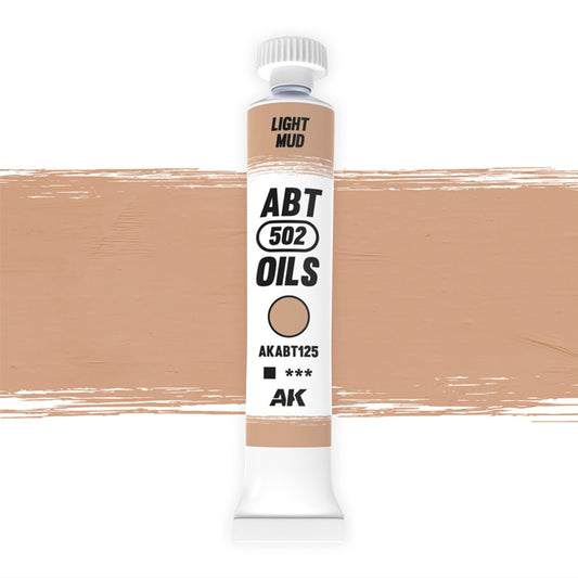 Abteilung 502 oil paint Light Mud for model weathering