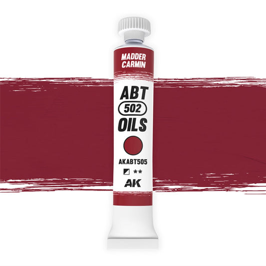 Abteilung 502 oil paint Madder Carmin for model weathering