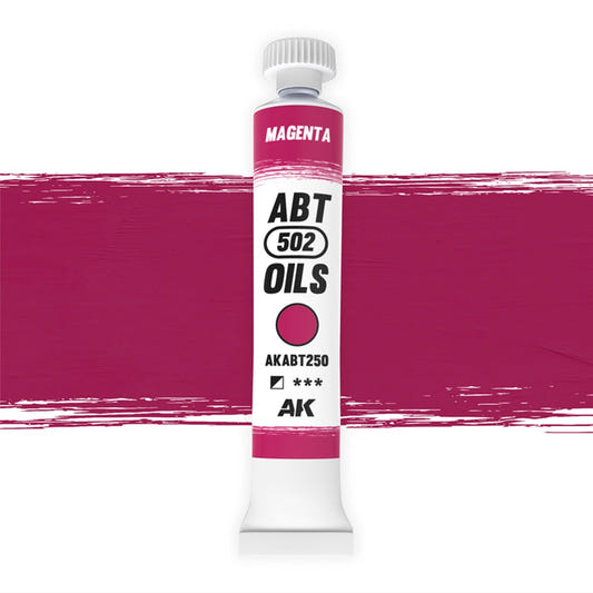 Abteilung 502 oil paint Magenta for model weathering