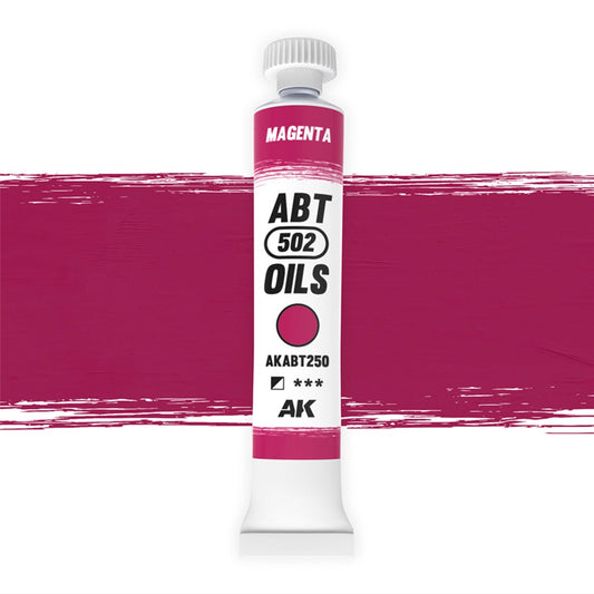 Abteilung 502 oil paint Magenta for model weathering