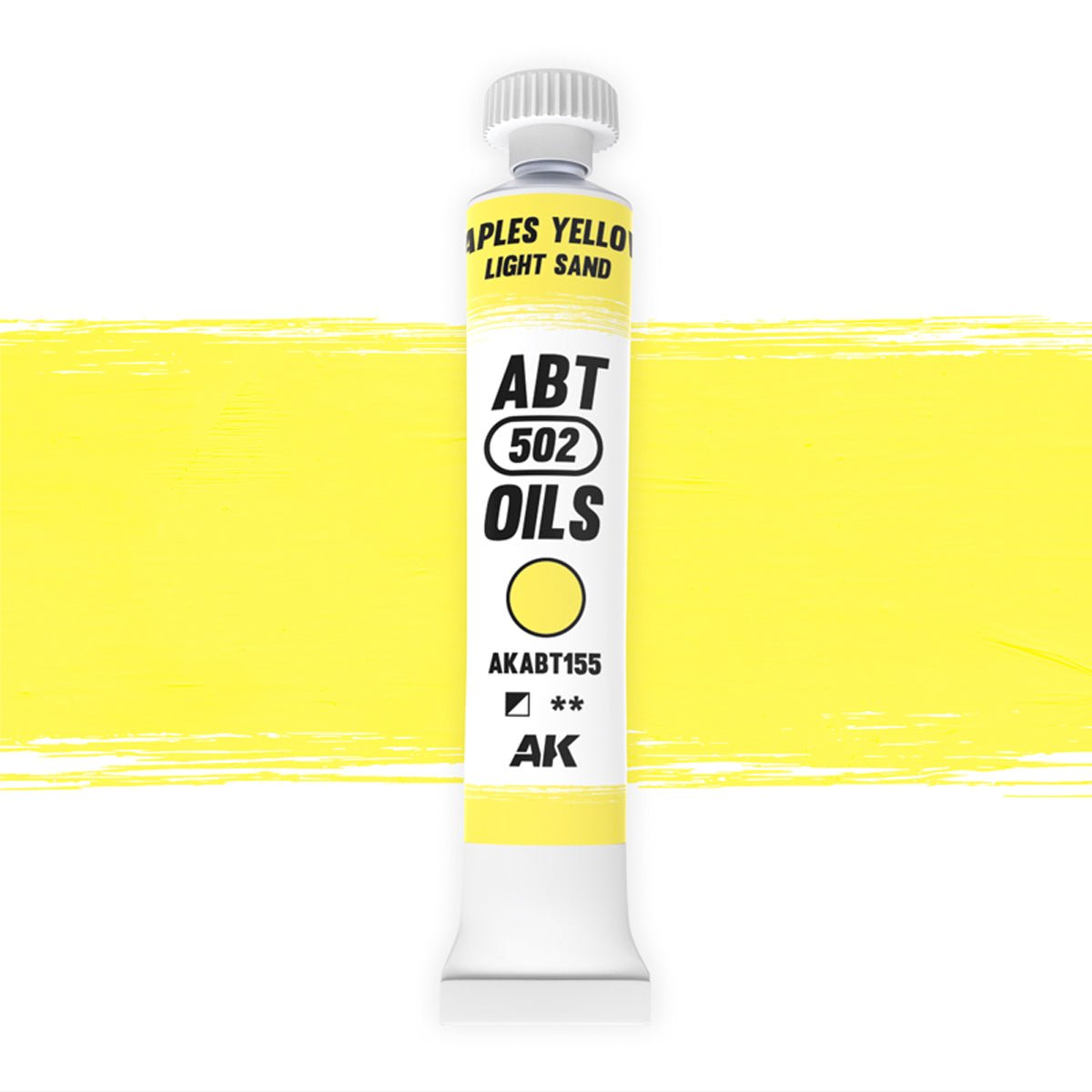Abteilung 502 oil paint Naples Yellow / Light Sand for model weathering