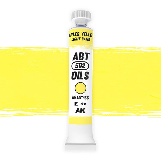Abteilung 502 oil paint Naples Yellow / Light Sand for model weathering