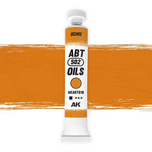 Abteilung 502 oil paint Ochre for model weathering