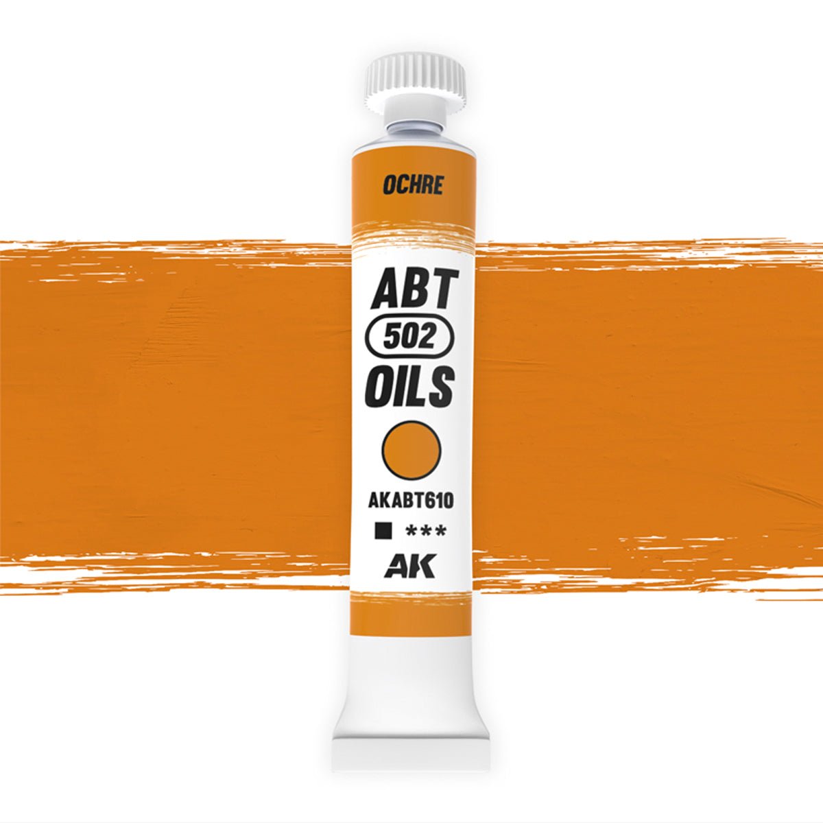 Abteilung 502 oil paint Ochre for model weathering