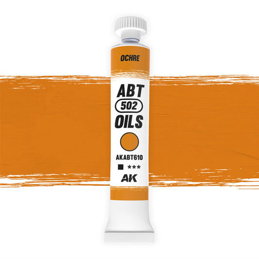 Abteilung 502 oil paint Ochre for model weathering