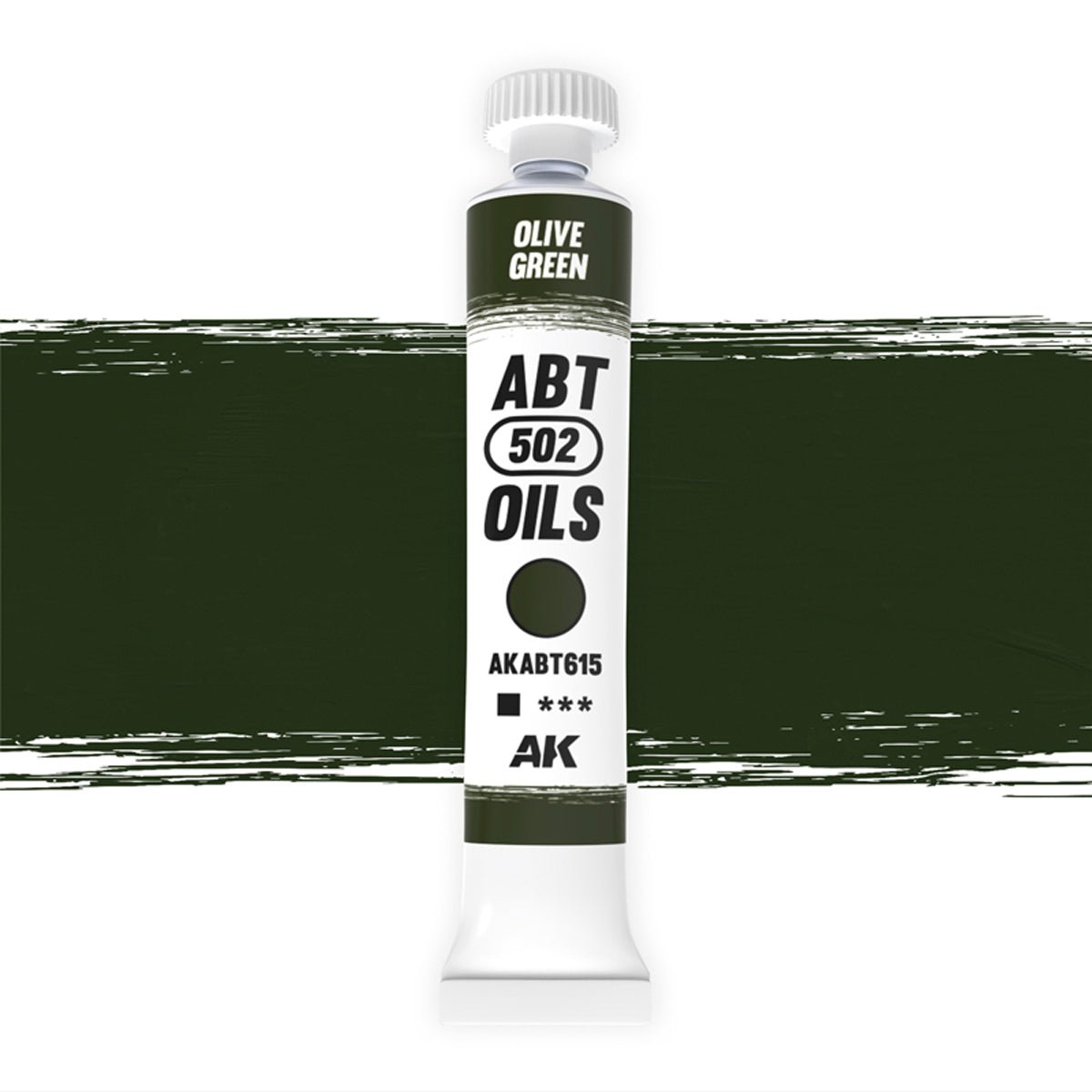 Abteilung 502 oil paint Olive Green for model weathering