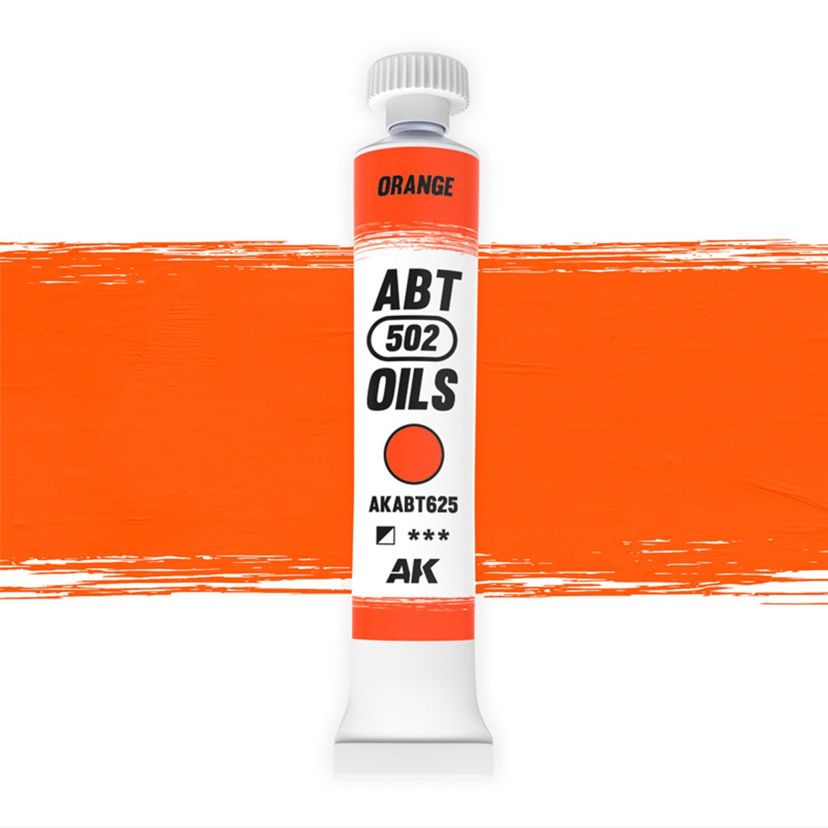 Abteilung 502 oil paint Orange for model weathering