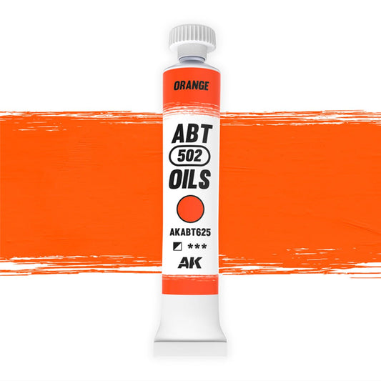 Abteilung 502 oil paint Orange for model weathering