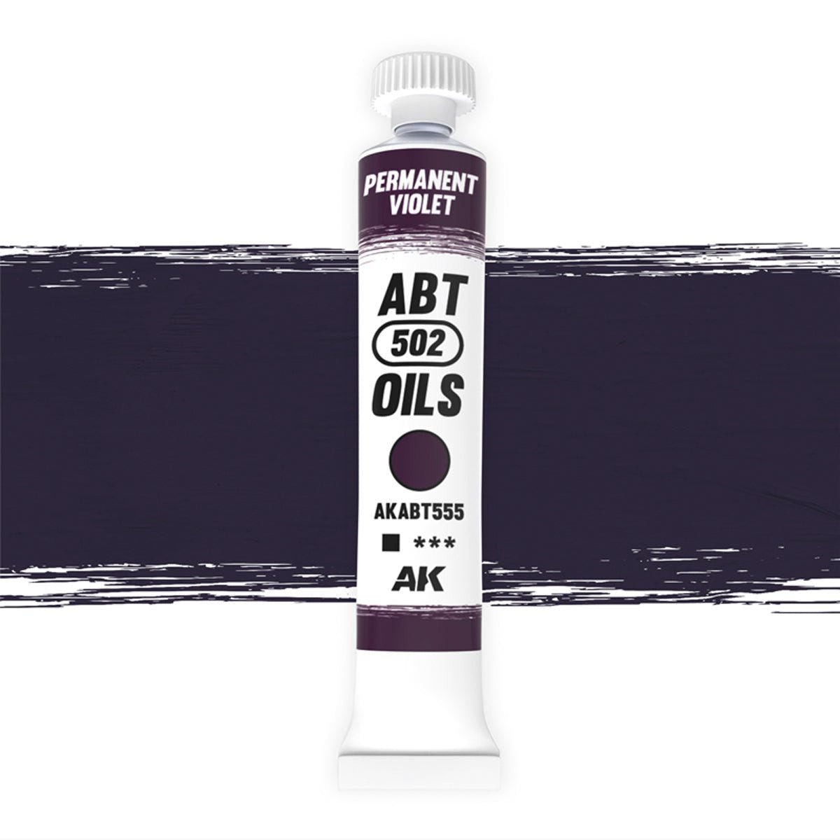 Abteilung 502 oil paint Permanent Violet for model weathering