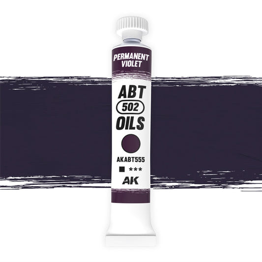 Abteilung 502 oil paint Permanent Violet for model weathering