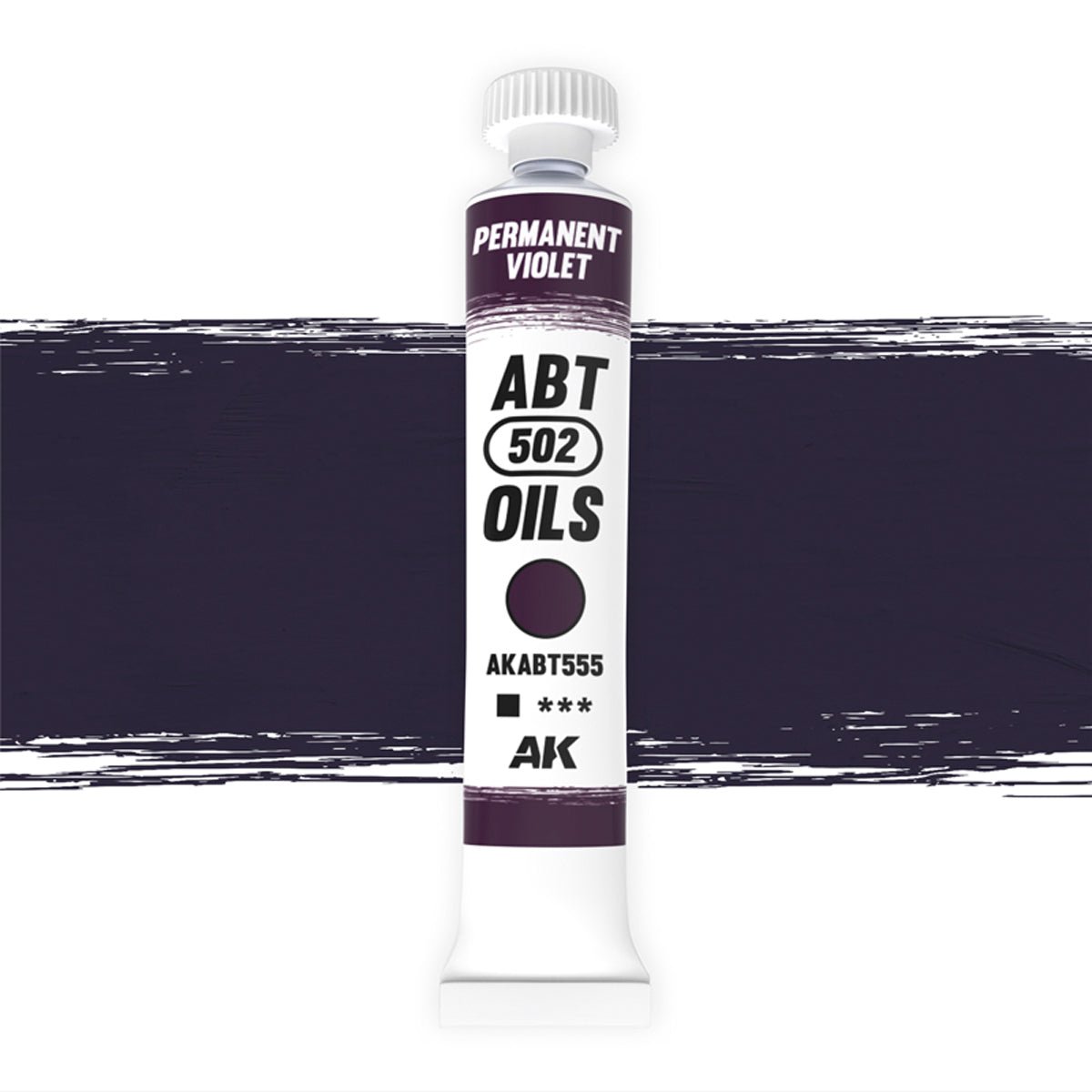 Abteilung 502 oil paint Permanent Violet for model weathering