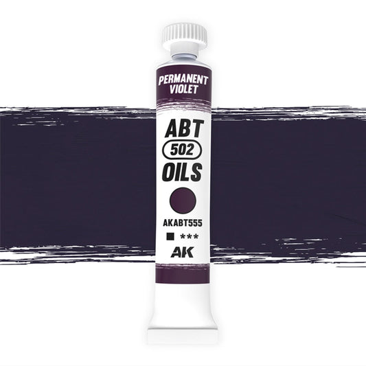 Abteilung 502 oil paint Permanent Violet for model weathering