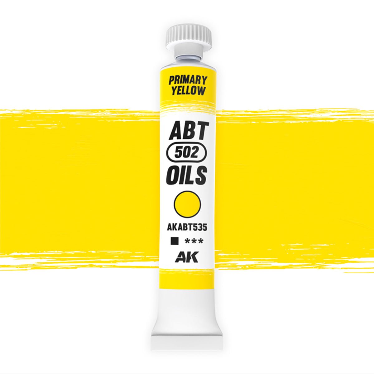 Abteilung 502 oil paint Primary Yellow for model weathering