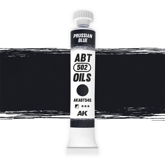 Abteilung 502 oil paint Prussian Blue for model weathering