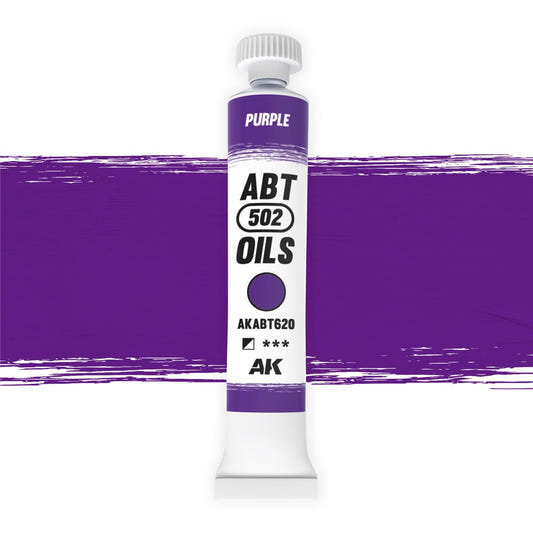 Abteilung 502 oil paint Purple for model weathering