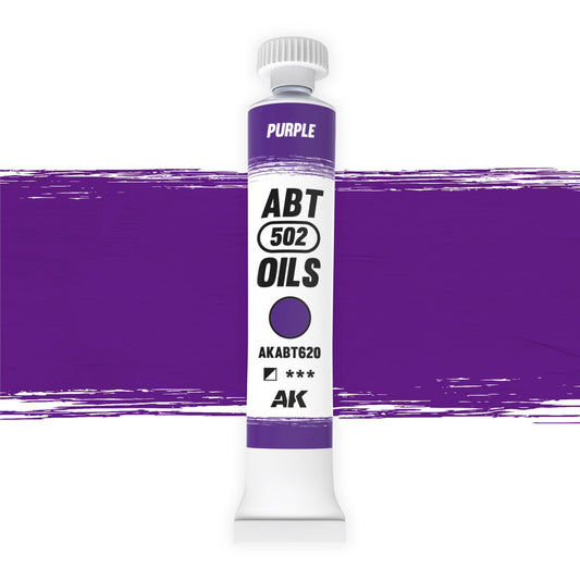 Abteilung 502 oil paint Purple for model weathering