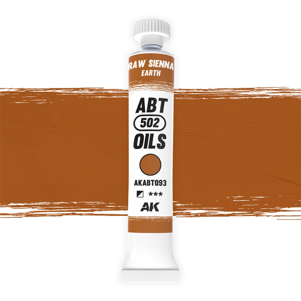Abteilung 502 oil paint Raw Sienna / Earth for model weathering