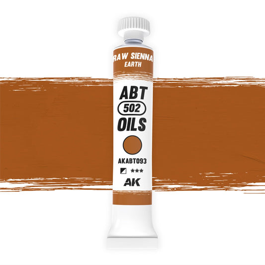 Abteilung 502 oil paint Raw Sienna / Earth for model weathering