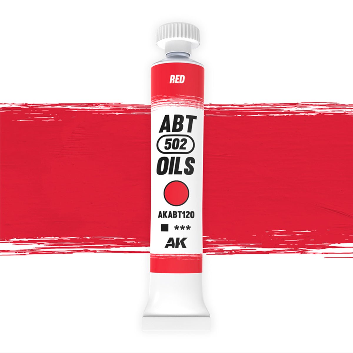 Abteilung 502 oil paint Red for model weathering
