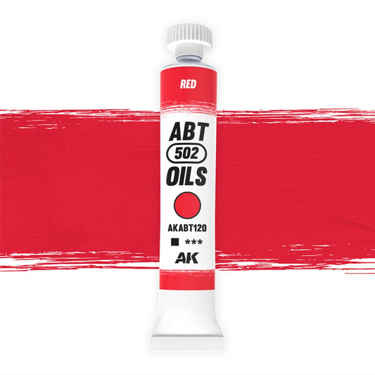 Abteilung 502 oil paint Red for model weathering