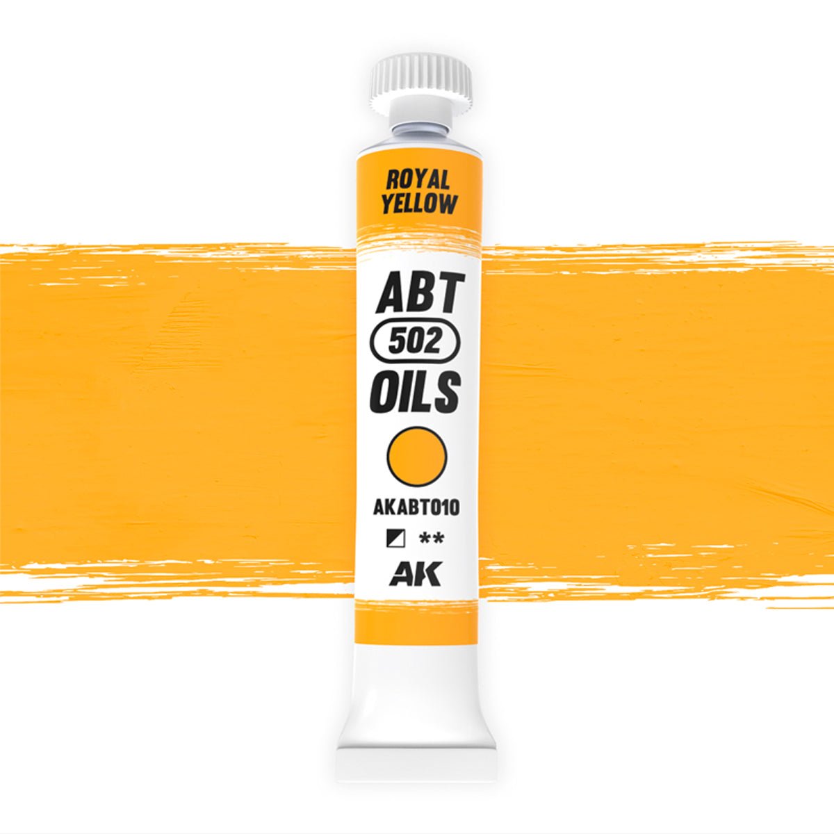 Abteilung 502 oil paint Royal Yellow for model weathering