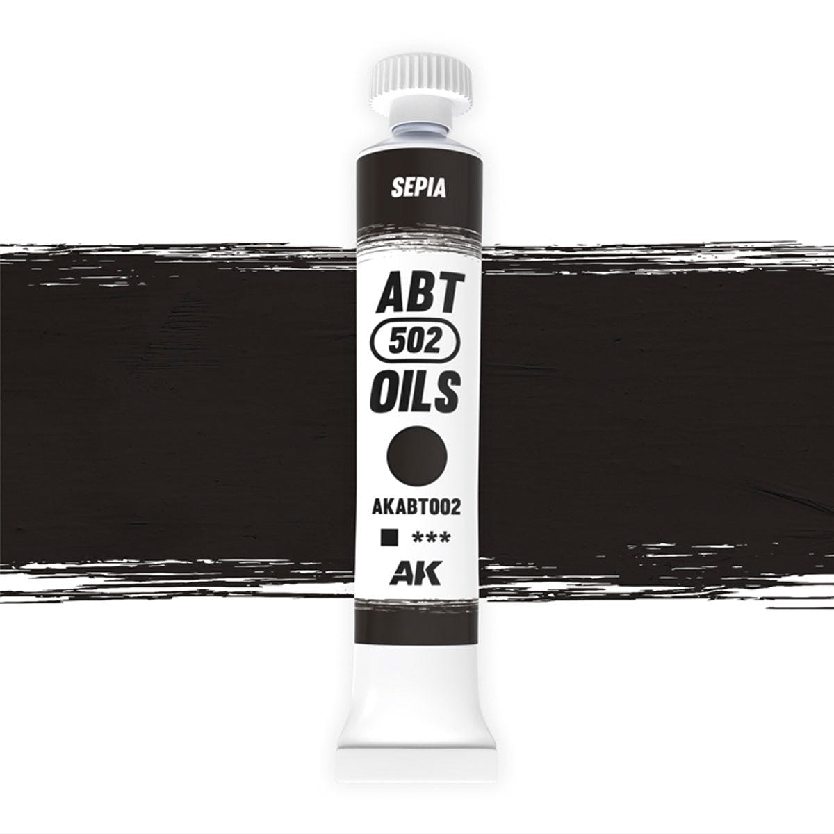 Abteilung 502 oil paint Sepia for model weathering