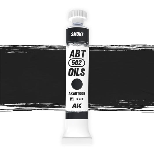 Abteilung 502 oil paint Smoke for model weathering