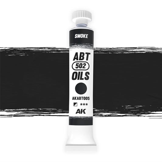 Abteilung 502 oil paint Smoke for model weathering