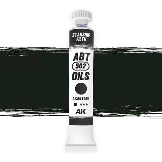 Abteilung 502 oil paint Starship Filth for model weathering