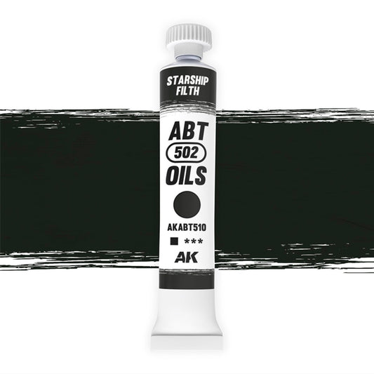 Abteilung 502 oil paint Starship Filth for model weathering