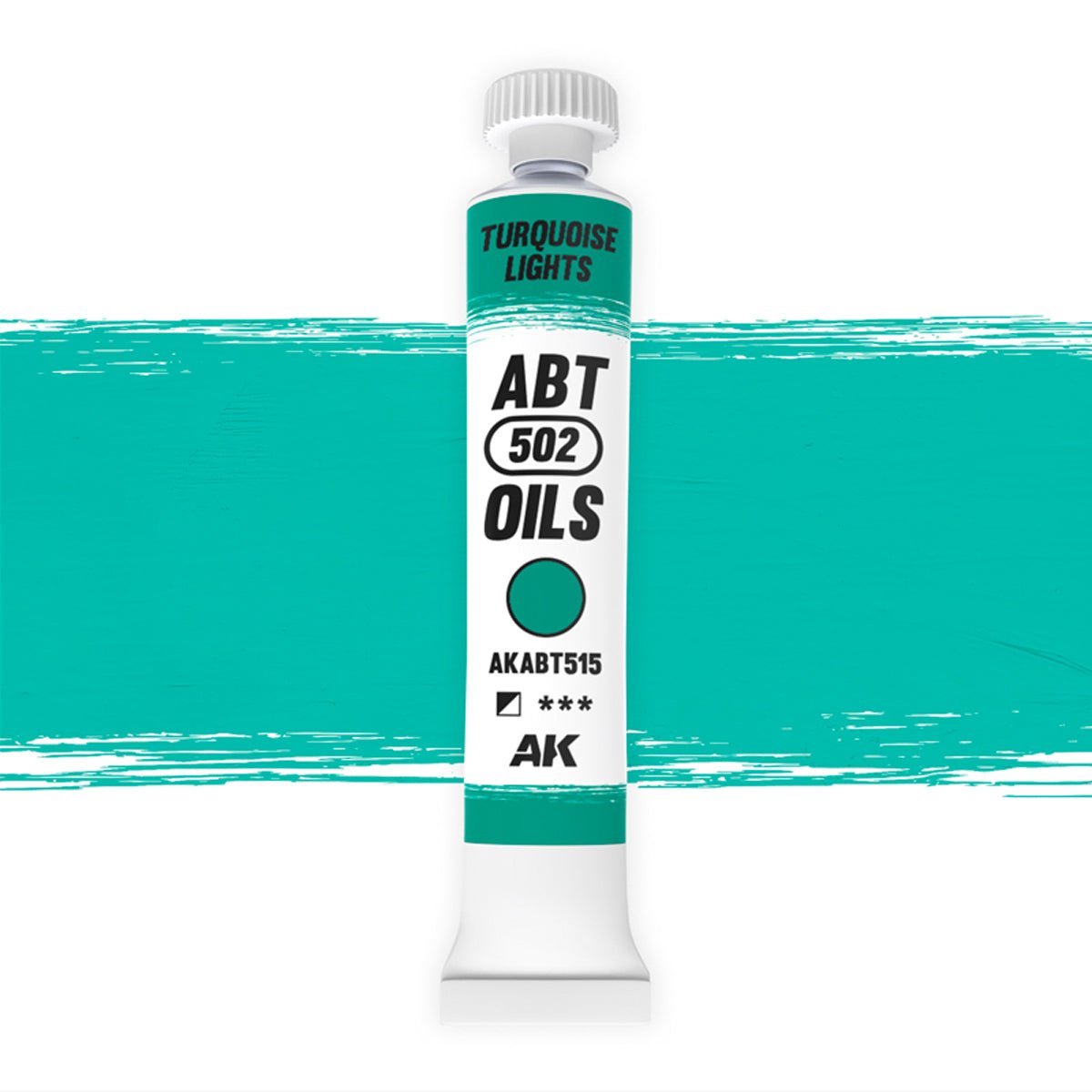 Abteilung 502 oil paint Turquoise Lights for model weathering