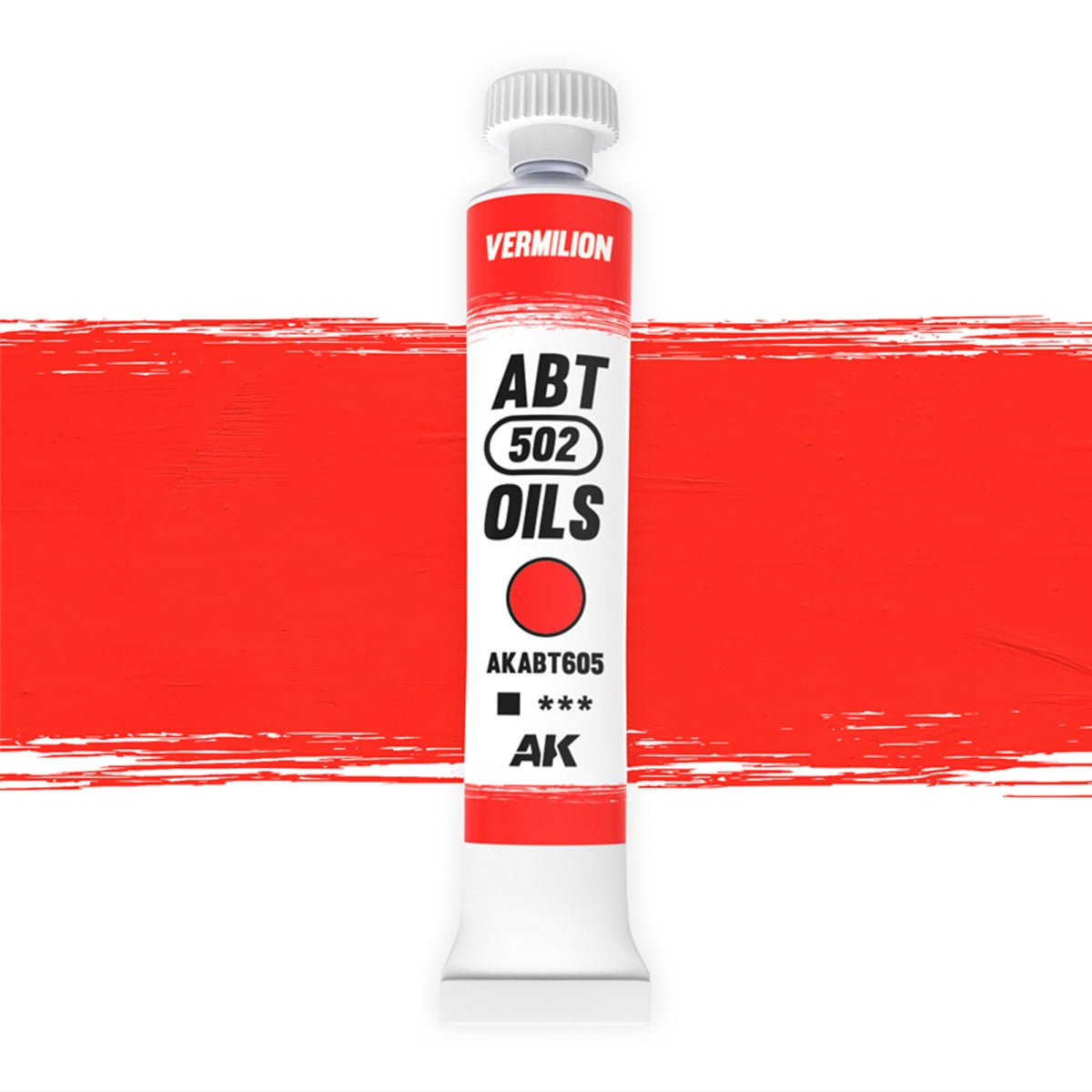 Abteilung 502 oil paint Vermilion for model weathering