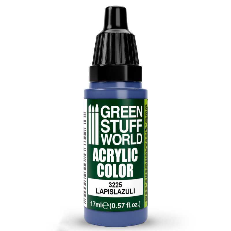Green Stuff World Acrylic Color Paint - LAPISLAZULI 17ml - Loaded Dice