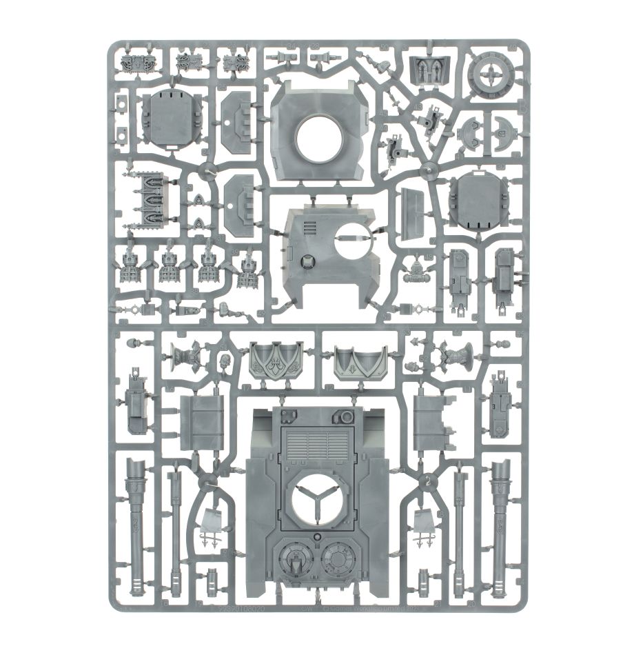 Adepta Sororitas: Castigator sprue contents - Loaded Dice