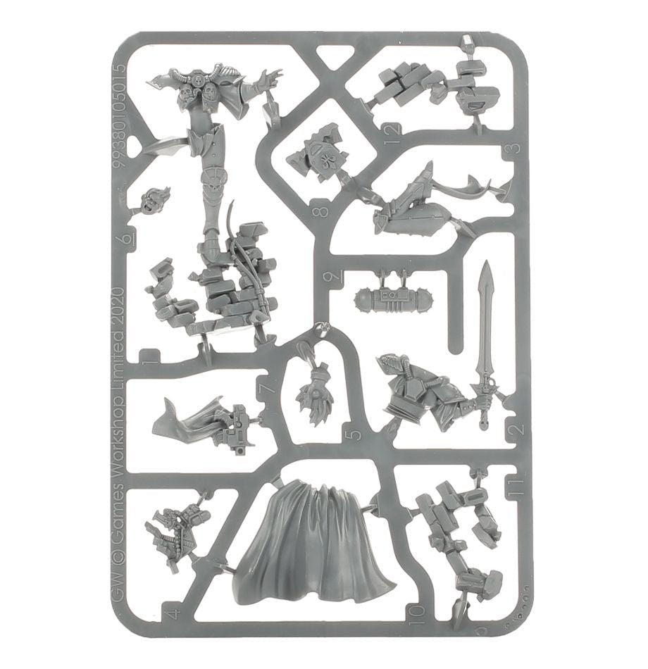Adepta Sororitas: Ephrael Stern & Kyganil sprue contents - Loaded Dice