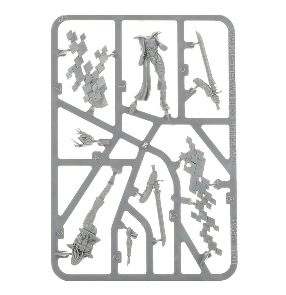 Adepta Sororitas: Ephrael Stern & Kyganil sprue contents - Loaded Dice