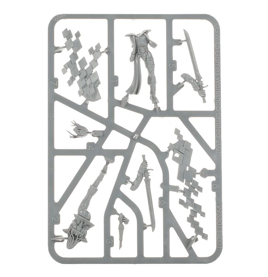 Adepta Sororitas: Daemonifuge sprue contents - Loaded Dice