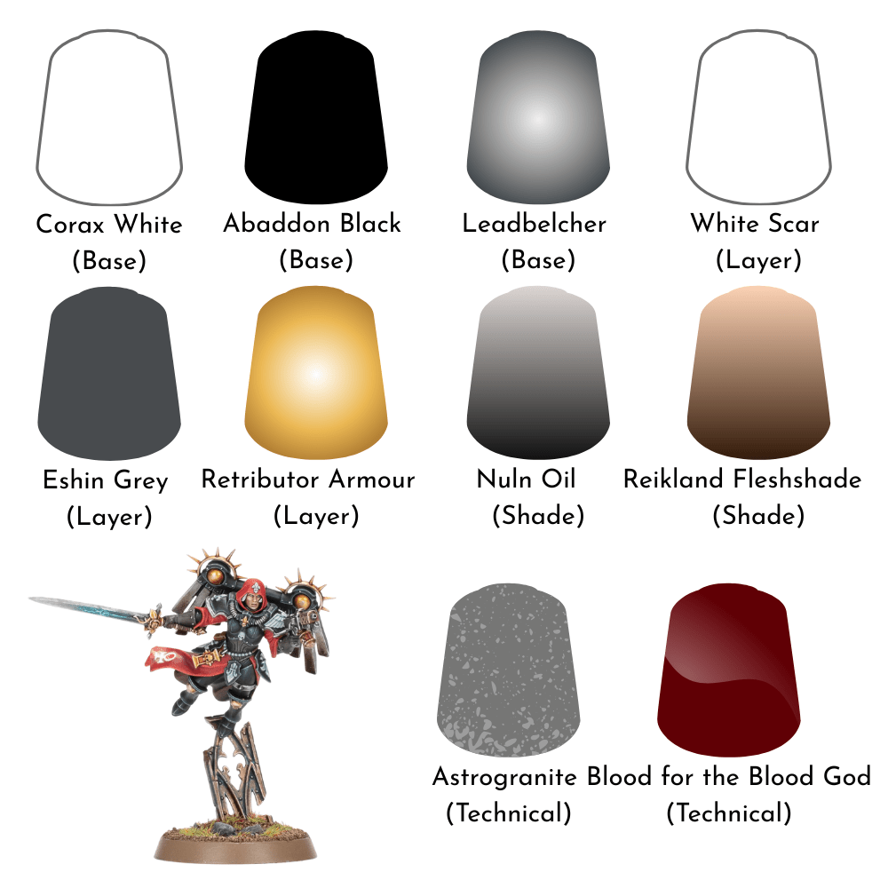 Adepta Sororitas: Starter Paint Bundle - Loaded Dice