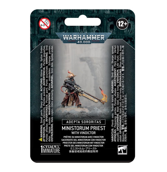 Adepta Sororitas: Ministorum Priest With Vindictor - Loaded Dice