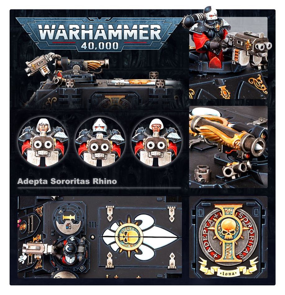 Adepta Sororitas: Rhino - Loaded Dice