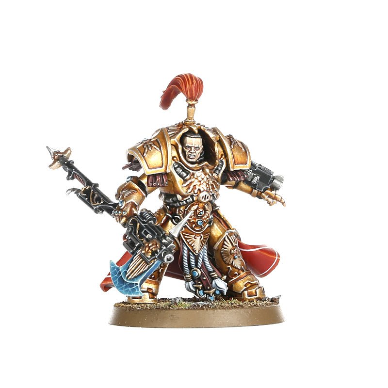 Adeptus Custodes: Allarus Custodians painted miniature - Loaded Dice